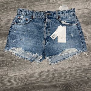ZARA : Denim shorts